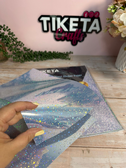 מדבקות PET הולוגרפיות להדפסה Sky Star