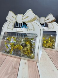 קופסת פפיון שני חלקים עם קופסת PVC- גדולה קופסת פפיון שני חלקים עם קופסת PVC- גדולה