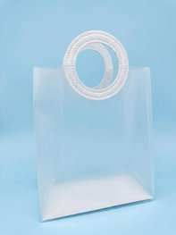 12 שקיות PVC עם ידית עגולה M 12 שקיות PVC עם ידית עגולה M